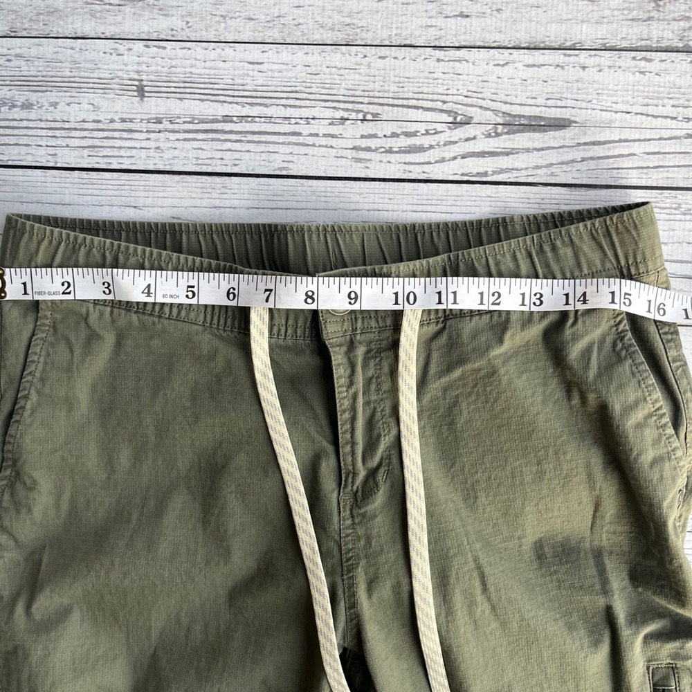 Vuori Ripstop Pant Army Khaki Green Organic Cotton Womens Medium Hiking Outdoor - Picture 13 of 15